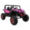 Buggy SuperStar dla dzieci Różowy + Napęd 4x4 + Pilot + Bagażnik + MP3 LED + Blokada drzwi