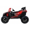 Buggy ATV Strong Racing dla 2 dzieci Czerwony + Silnik bezszczotkowy + Pompowane koła + Audio LED