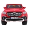 Mercedes Benz X-Class dla dzieci Lakier Czerwony + Pilot + Napęd 4x4 + MP4 + Bagażnik + EVA