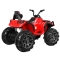 Quad ATV na akumulator dla dzieci Czerwony + Koła EVA + Radio MP3 + LED + Wolny Start