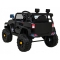 Autko Jeep Dark Night na akumulator dla dzieci Czarny + Wolny Start + EVA + Audio LED