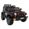 Auto Terenowe Full Time 4WD dla dzieci Czarny + Napęd 4x4 + Pilot + Audio LED + Schowek