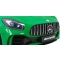 Mercedes-Benz GT R dla dzieci Lakier Zielony + Napęd 4x4 + Nawiew powietrza + Pilot + EVA + MP3 LED