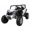 Buggy UTV-MX na akumulator dla dzieci Biały + Napęd 4x4 + Pilot + Audio LED + Schowek + EVA + Wolny Start