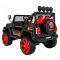 Autko terenowe Raptor Drifter Płomienie + Pilot + Napęd 4x4 + Schowek + Wolny Start + MP3 LED