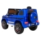 Mercedes AMG G63 dla dzieci Lakier Niebieski + Pilot + MP3 LED + Wolny Start + EVA + Pasy