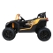 Buggy ATV Strong Racing dla 2 dzieci Złoty + Silnik bezszczotkowy + Pompowane koła + Audio LED