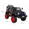 Autko terenowe Raptor Drifter Płomienie + Pilot + Napęd 4x4 + Schowek + Wolny Start + MP3 LED