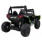 Buggy UTV Terenówka dla dzieci Zielony + Pilot + Bagażnik + Wolny Start + EVA + MP3 LED