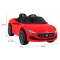 Maserati Ghibli na akumulator dla dzieci Czerwony + Pilot + Wolny Start + EVA + MP3 USB + LED