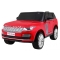 Range Rover HSE Lakierowane Autko dla 2 dzieci Czerwony + Pilot + Panel audio + LED