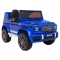 Mercedes AMG G63 dla dzieci Lakier Niebieski + Pilot + MP3 LED + Wolny Start + EVA + Pasy