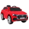 Audi Q8 Lift na akumulator dla dzieci Czerwony + Pilot + EVA + Wolny Start + MP3 USB + LED