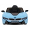 BMW I8 Lift Auto na akumulator Niebieski + Pilot + Wolny Start + 3-pkt pasy + MP3 USB + LED