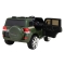 Toyota Land Cruiser na akumulator Zielony + Pilot + Schowek + EVA + Wolny Start + LED MP3