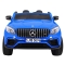 Auto Mercedes GLC 63S dla dzieci Niebieski + Napęd 4x4 + MP4 + LED + Ekoskóra + Wolny Start + EVA