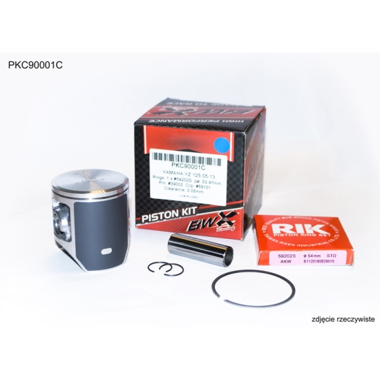 BEARING WORX TŁOK YAMAHA YZ 125 (YZ125) '05-'21 (53,97MM) PIERŚCIENIE RIK (1SZT.)