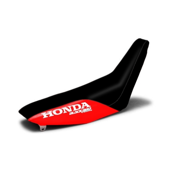 BLACKBIRD WYPRZEDAŻ POKROWIEC / POSZYCIE NA SIEDZENIE HONDA CR 125 '93-'97, CR 250 '92-'96 TRADITIONAL KOLOR CZARNY/CZERWONY NAPISY HONDA