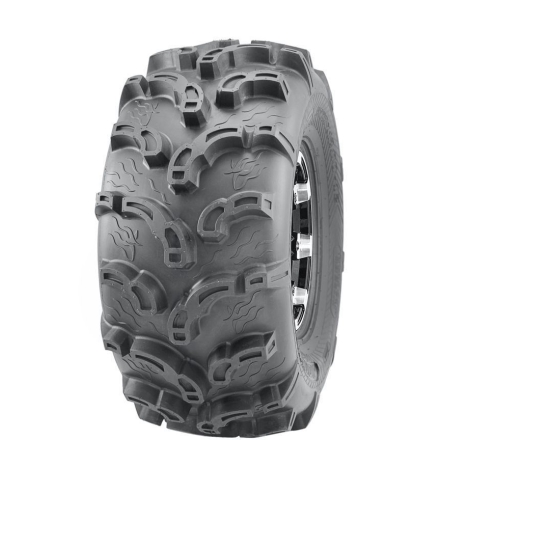 WANDA OPONA ATV 25X10.00-12 6PR P375 50J TL TYŁ STANDARD (PODWÓJNY BIAŁY PASEK) DOT 01/2025 (WYSOKOŚĆ BIEŻNIKA 27MM)