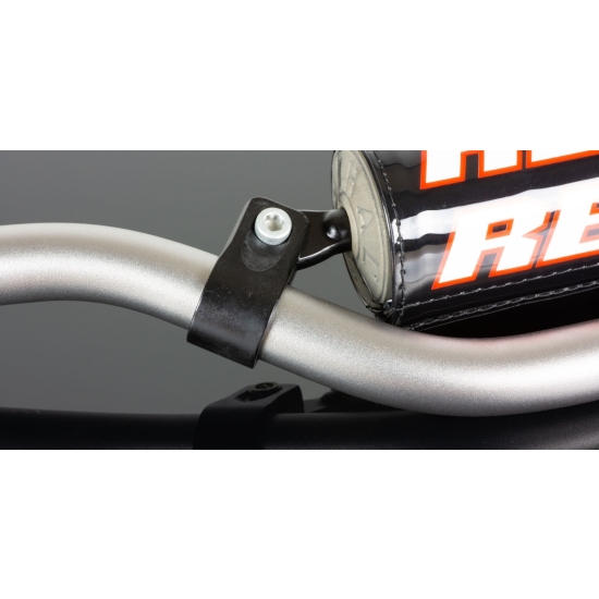 RENTHAL KIEROWNICA 7/8 CALA (22MM) MX HANDLEBAR SILVER/GREY RC PADDED KOLOR SREBRNY/SZARY Z GĄBKĄ