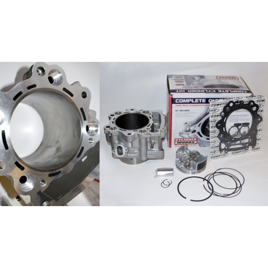 CYLINDER WORKS CYLINDER KOMPLETNY YAMAHA YFM 700 RAPTOR '06-'14 BIG BORE (+3MM=727CM3) (TULEJA ŻELIWNA)