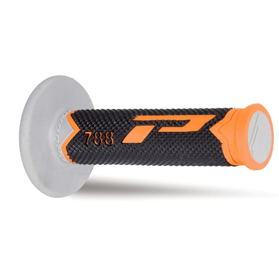 PROGRIP MANETKI PG788 OFF ROAD (22+25MM, DŁ.115MM) KOLOR POMARAŃCZOWY/SZARY/CZARNY (TRÓJSKŁADNIKOWE) (788-222) (PG788/1)
