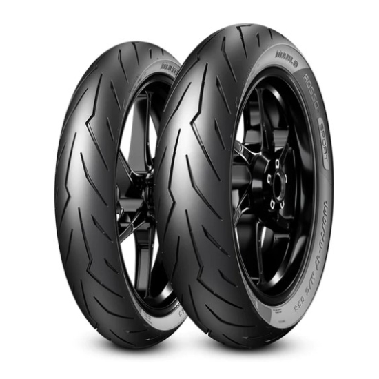 PIRELLI OPONA 120/70-17 DIABLO ROSSO SPORT 58S M/C TL PRZÓD/TYŁ DOT 48/2024