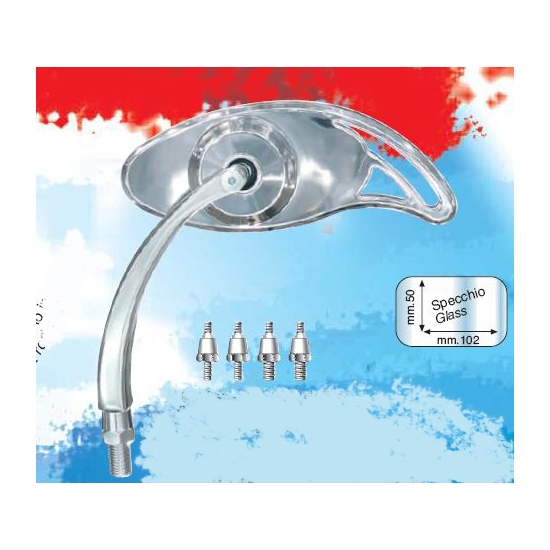 FAR LUSTERKO UNIWERSALNE LEWE ALUMINIOWE