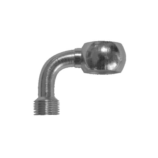 FREN TUBO KOŃCÓWKA PRZEWODU HAMULCOWEGO HOMOLOGOWANA ŚREDNICA 10MM 90° CHROMOWANA