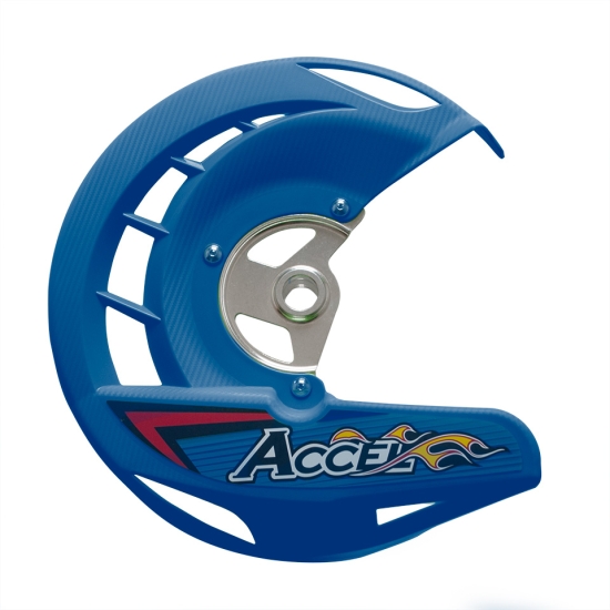 ACCEL OSŁONA TARCZY HAMULCOWEJ PRZÓD YAMAHA YZ/YZF '14-'16, WRF '14-'16 KOLOR NIEBIESKI (FDG-06BL) - PROMOCJA