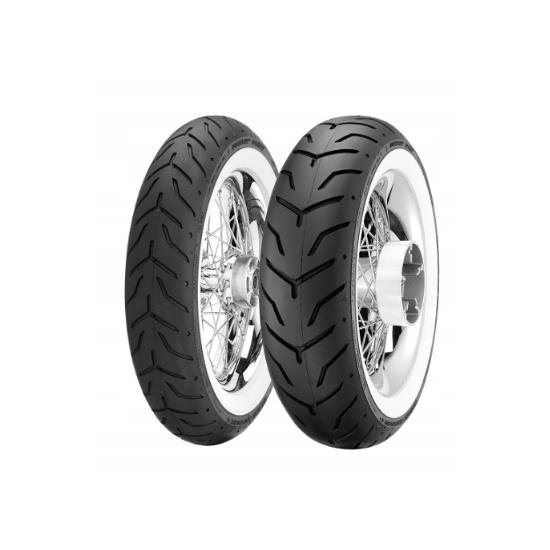 DUNLOP OPONA 180/65B16 D407 T MT 81H TL TYŁ WWW BIAŁY BOK HARLEY DAVIDSON DOT 34/2024