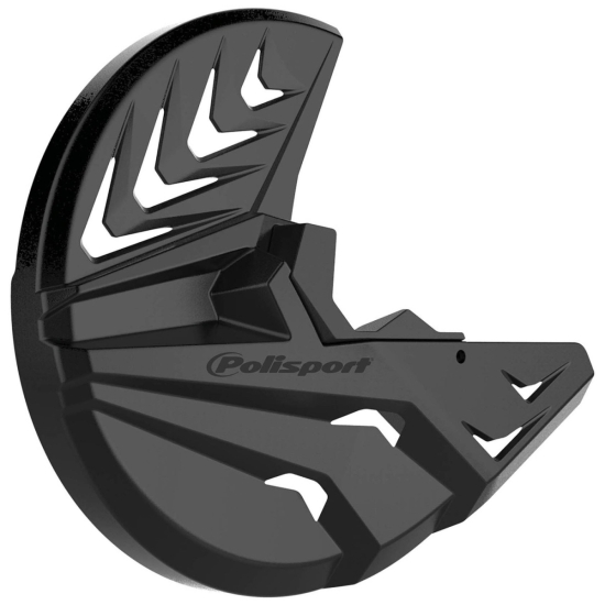 POLISPORT PROMOCJA OSŁONA TARCZY HAMULCOWEJ PRZÓD (Z OSŁONĄ DOLNEJ CZĘŚCI AMORTYZATORA W ZESTAWIE KOMPLET NA OBIE STRONY) KAWASAKI KX 250F '13-'20; KX
