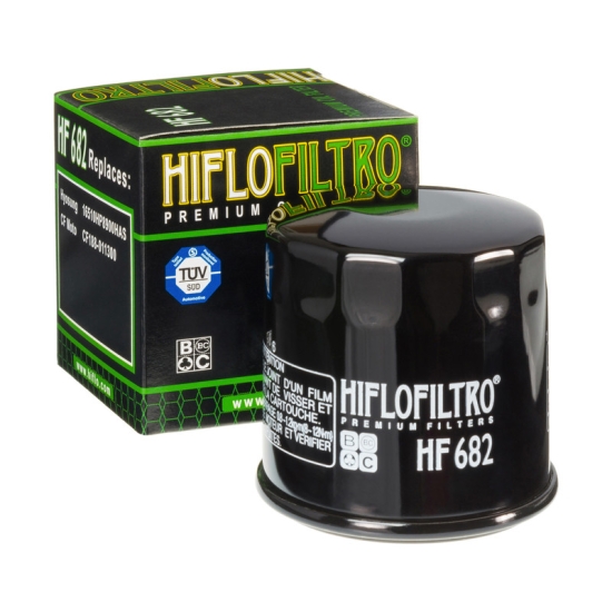 HIFLO FILTR OLEJU HF 682 HYOSUNG TE 450 (ATV) '08-'11, CF MOTO CF 450 MT / NK / SR '23-'24, CF 650 MT / NK / TK '14-'24, QUADZILLA 500 / 600, BENELLI