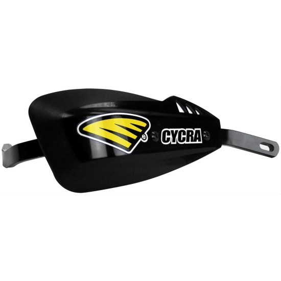 CYCRA OSŁONY RĄK (HANDBARY - ALUMINIOWY RDZEŃ) Z MOCOWANIEM (28,6MM - MOCOWANIE 1CYC-1156-12 W ZESTAWIE) MODEL SERIES ONE KOLOR CZARNY