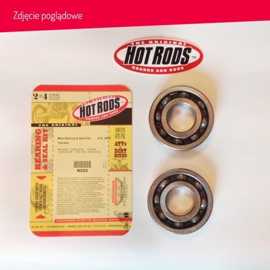 HOT RODS ŁOŻYSKA WAŁU KORBOWEGO SUZUKI RM 85 '02-'24