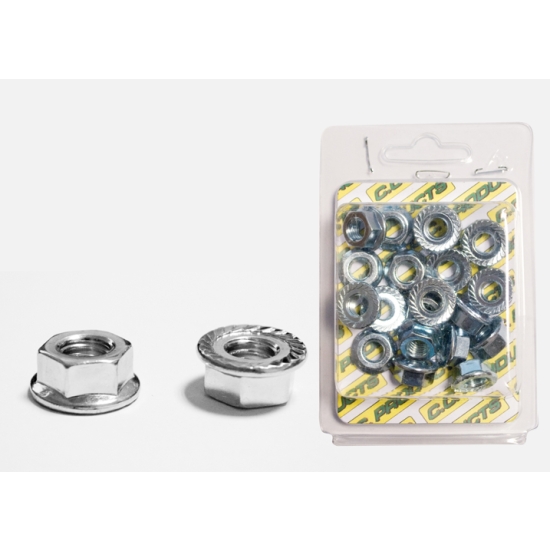 CC NAKRĘTKI Z KOŁNIERZEM M8 (20SZT) (1083-7) (CC PRODUCTS)