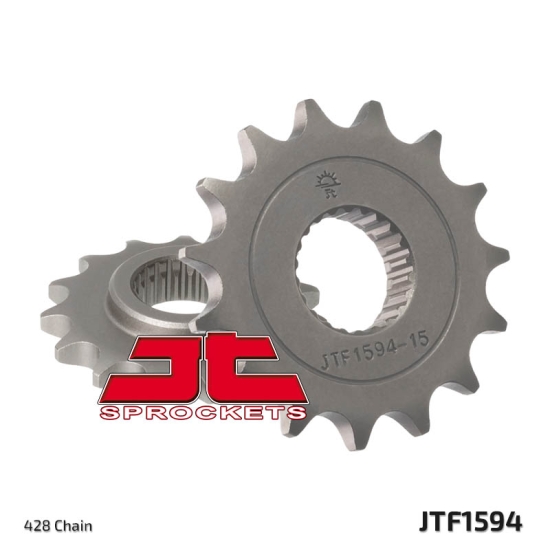 JT ZĘBATKA PRZEDNIA 2149 15 YAMAHA 250 TRICKER '06-'08, YBR 250 '08-'11, XT 250X '08-'21 (214915JT) (ŁAŃC. 428)
