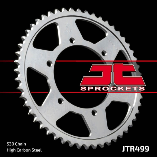 JT ZĘBATKA TYLNA 498 38 SUZUKI GSXR 1300 (99-07) (49838JT) (ŁAŃC. 530) SUZUKI GSXR 750/1300 TL 1000R/S ,KAWASAKI VN 800 VULCAN, ZZR 600