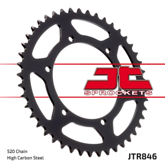JT ZĘBATKA TYLNA 859 39 YAMAHA YZF 600R THUNDERCAT '96-'03, FZR 1000 '87-'97 (85939JT) (ŁAŃC. 520)