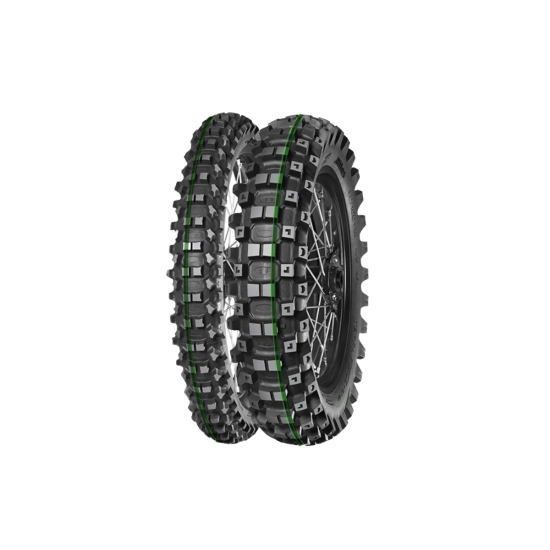 MITAS OPONA 120/90-18 TERRA FORCE-EX MH SUPER LIGHT 65M TT (ZIELONY PASEK) TYŁ DOT 03-08/2024 (460121) (ZAMIENNIK:70000185)