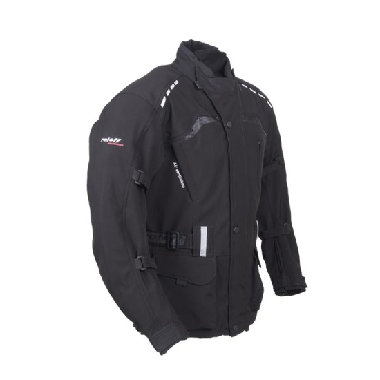 ROLEFF PROMOCJA KURTKA TEKSTYLNA DŁUGA SOFTSHELL MODEL RO1512 (3W1) KOLOR CZARNY ROZMIAR XXL