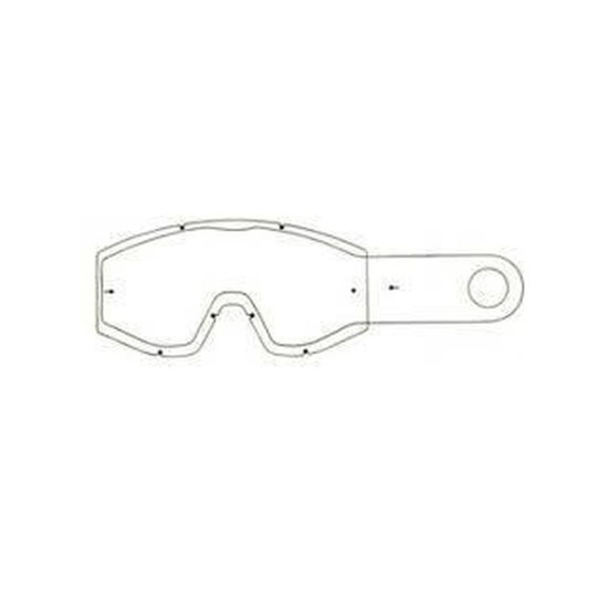 POLYWEL SZYBKA DO GOGLI Z ZACZEPAMI (BEZBARWNA) OAKLEY CROWBAR