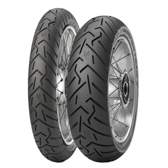 PIRELLI KOMPLET OPON (2746700/24) 120/70ZR19 SCORPION TRAIL II (D) 60W TL M/C PRZÓD DOT 2024 + (4013700/24) 170/60ZR17 SCORPION TRAIL II (U) 72W TL M/