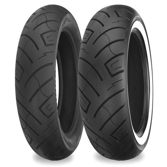 SHINKO OPONA 130/70B18 777 69H TL REINF WW PRZÓD BIAŁY BOK DOT 16/2024