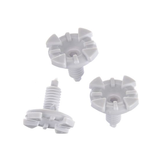 LEATT ŚRUBY MOCOWANIA DASZKA/SCREW KIT DO KASKU DBX/GPX 3.5/5.0/5.5/6.0/6.5 KOLOR BIAŁY (CZĘŚCI ZAMIENNE)