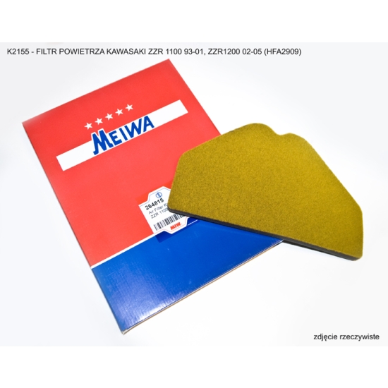 MIW (MEIWA) FILTR POWIETRZA KAWASAKI ZZR 1100 93-01, ZZR1200 02-05 (HFA2909) (5)