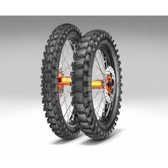 METZELER KOMPLET OPON (2900900/24) 140/80-18 MC360 MID HARD 70M TT M/C MST TYŁ DOT 2024 + (2900800/24) 90/90-21 MC360 MID HARD 54M TT M/C MST PRZÓD DO