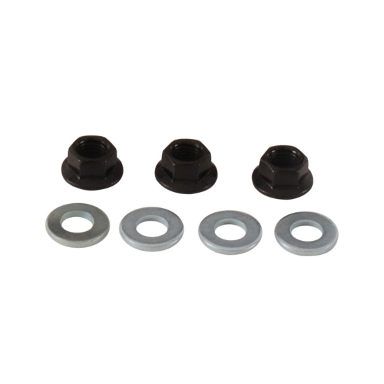 ALL BALLS NAKRĘTKI I PODKŁADKI KOŁA PRZEDNIEGO / TYLNEGO M10 X 1,25 SUZUKI LT-80 87-06, LT-Z 90 QUADSPORT 07-17 - PATRZ OPIS DODATKOWY - WYCOFANE Z OF