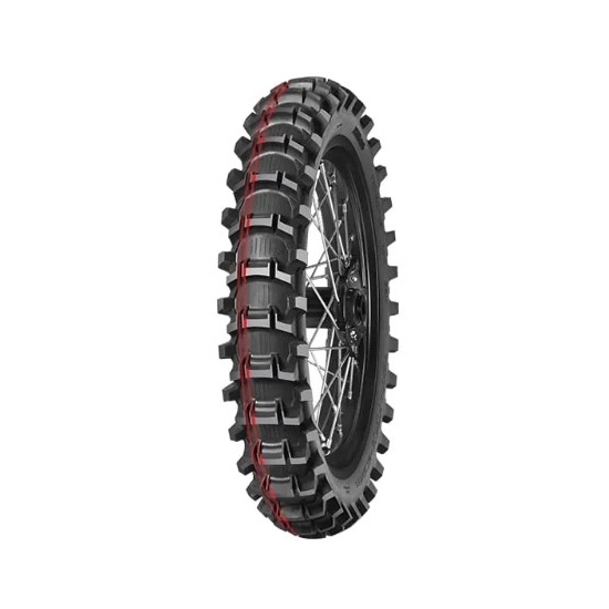 MITAS OPONA 110/90-19 TERRA FORCE-MX SAND 2 TT (PODWÓJNY CZERWONY PASEK) 62M TYŁ DOT 2024 (DOT:XVDC/TTDC/TPDC/TCDC) (460134) (ZAMIENNIK:70000137)