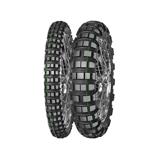 MITAS OPONA 90/90-21 (3.00-21) ENDURO TRAIL-RALLY PRO SUPER LIGHT (ZIELONY PASEK) 54R TT M+S PRZÓD DOT 13-24/2024 (460144) (ZAMIENNIK:70000336)